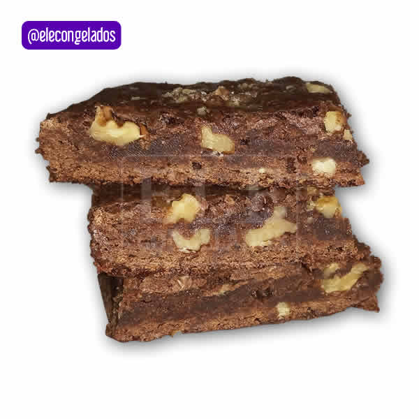 Brownies de chocolate con nueces