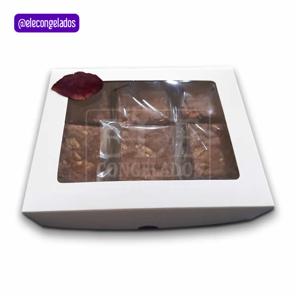 Brownies de chocolate, edición para regalar