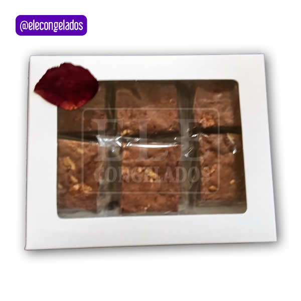Brownies de chocolate, edición para regalar