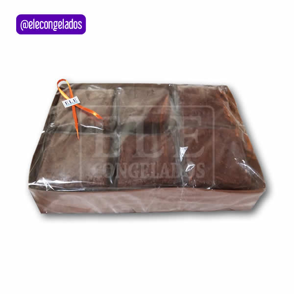Brownies de chocolate, pack 12 unidades
