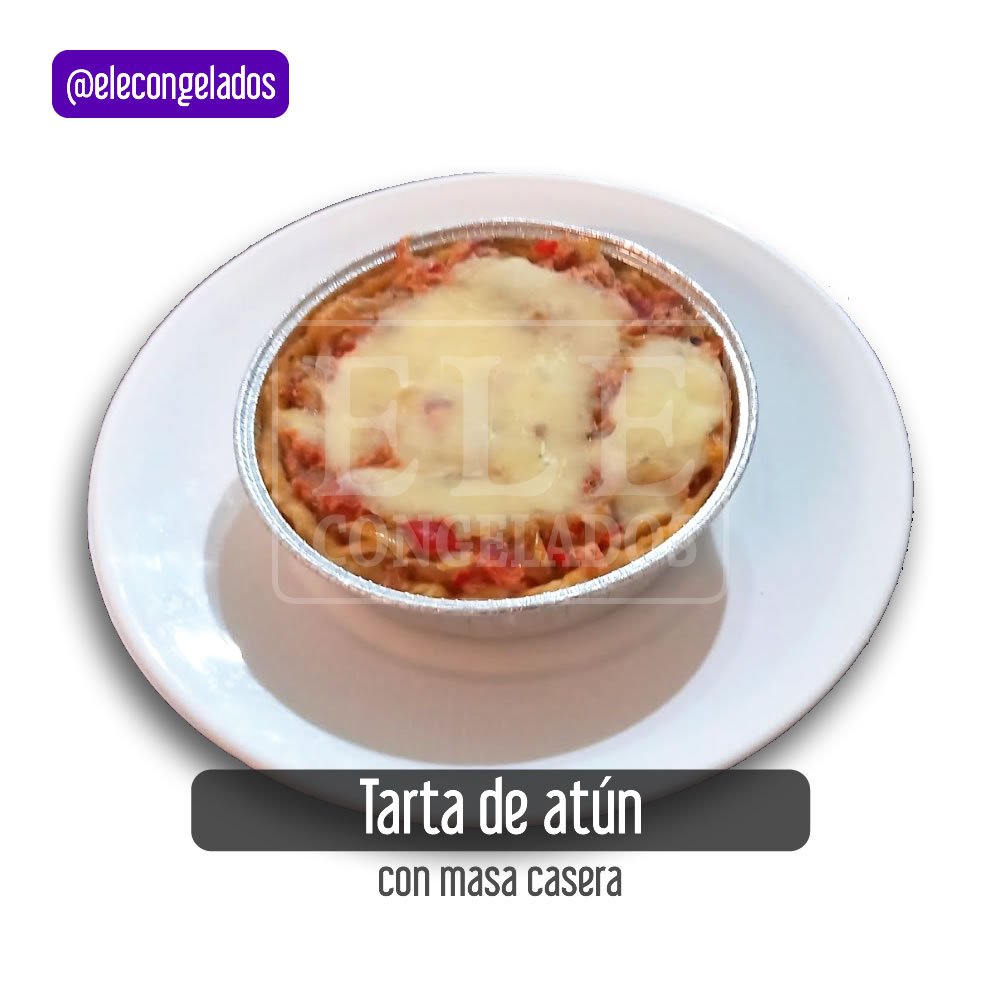 tarta de atún con queso congelada