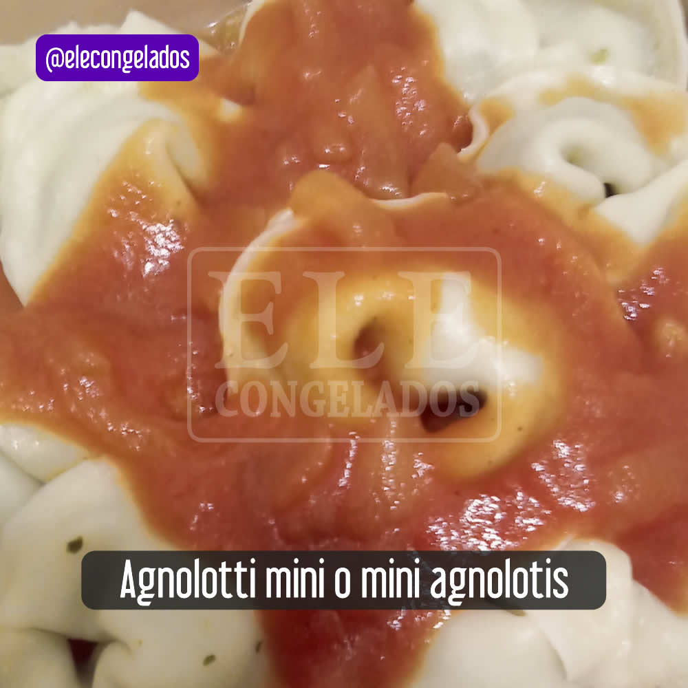 mini agnolotis congelados