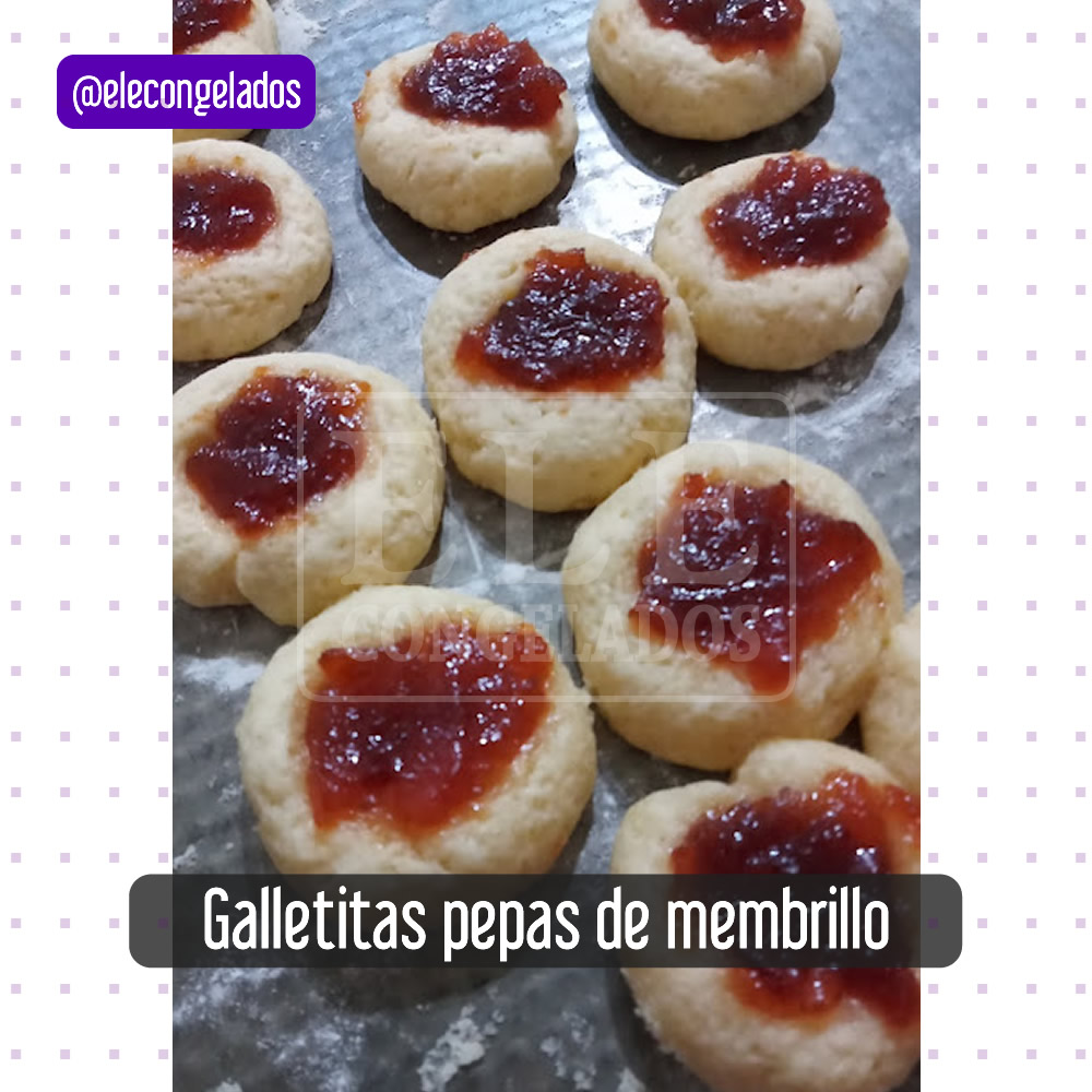 Galletitas pepas de membrillo