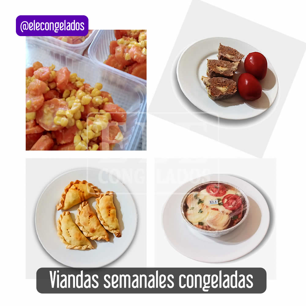 viandas congeladas semanales