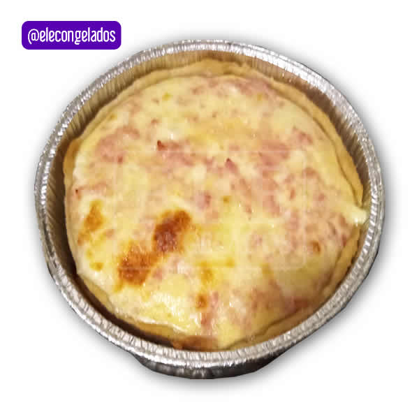 Tarta de jamón y queso